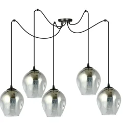 Sale Pięcioramienna lampa wisząca typu pająk 757/5 LEVEL | Kaja Oświetlenie Żyrandole Nowoczesne