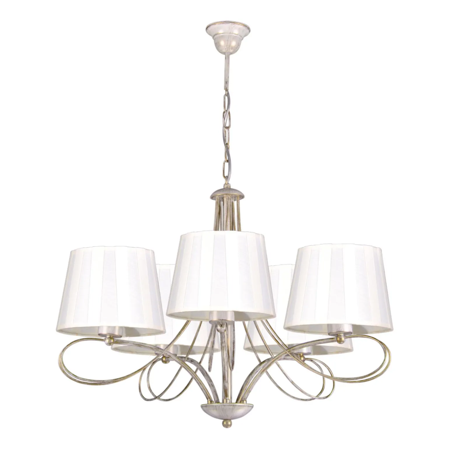 Sklep Kaja Pięcioramienna, pozłacana lampa wisząca K-4081 SOFIA | Kaja