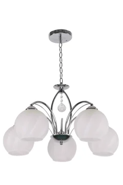 Clearance Pięcioramienny, elegancki żyrandol do salonu 35-79237 z serii ALYSON Żyrandole Nowoczesne