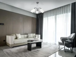 Sklep Kaja Pięcioramienny żyrandol do salonu K-JSL-6218/5 CHR ARON | Kaja