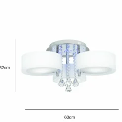 Shop Piękna lampa sufitowa z funkcją sleep DRS8006/3 8C | Kaja Oświetlenie Żyrandole Nowoczesne