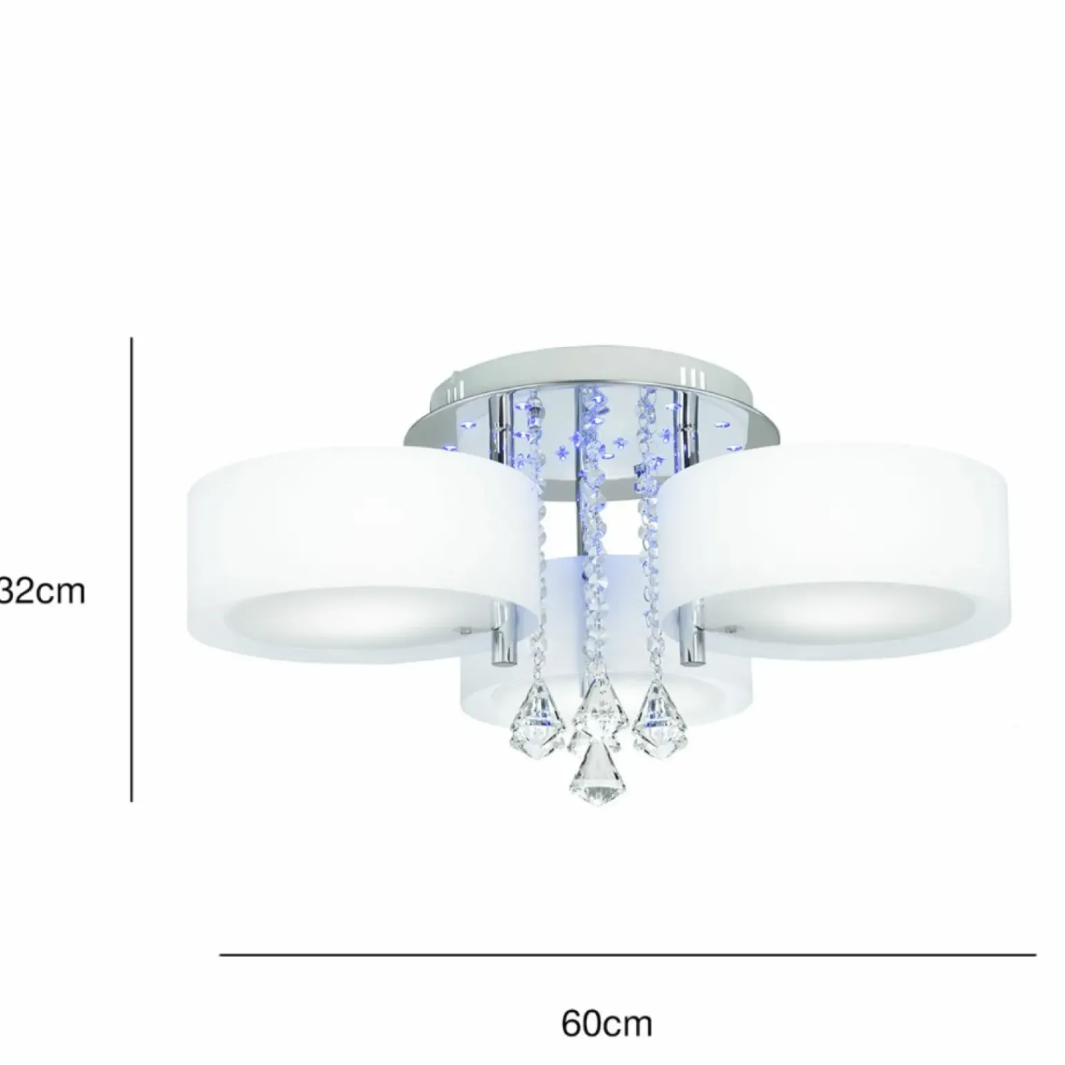 Shop Piękna lampa sufitowa z funkcją sleep DRS8006/3 8C | Kaja Oświetlenie Żyrandole Nowoczesne