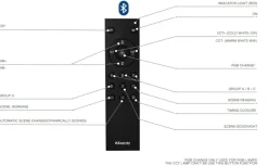Sklep Kaja Pilot BLUETOOTH do szynoprzewodów AZ5265 TRACK MAGNETIC | Kaja