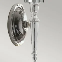 Sklep Kaja Pionowy kinkiet ścienny, chrom BATH-DRYDEN5-PC z serii DRYDEN