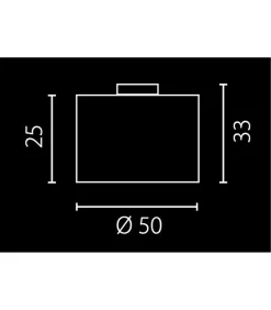 Sklep Kaja Plafon ⌀50cm z klasycznym, białym abażurem 67573 RONDO | Kaja