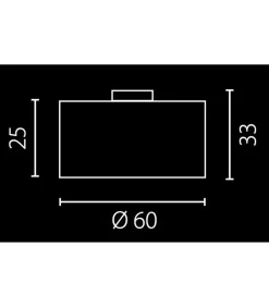 Sklep Kaja Plafon do sypialni w stylu skandynawskim 67540 NODO | Kaja Oświetlenie