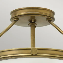 Sklep Kaja Plafon do wnętrz w stylu rustykalnym HK-COLLIER-SF-S z serii COLLIER