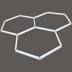 Sklep Kaja Plafon ELD heksagony LP-0109/3C 4K GEOMETRIC SYSTEM | Kaja Oświetlenie