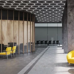 Sklep Kaja Plafon ELD heksagony LP-0109/3C 4K GEOMETRIC SYSTEM | Kaja Oświetlenie