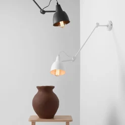 Sklep Kaja Plafon kinkiet do sypialni biały 814PL/G 1-PŁ AIDA | Kaja Oświetlenie