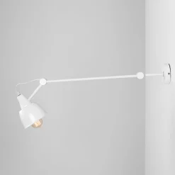 Sklep Kaja Plafon kinkiet do sypialni biały 814PL/G 1-PŁ AIDA | Kaja Oświetlenie