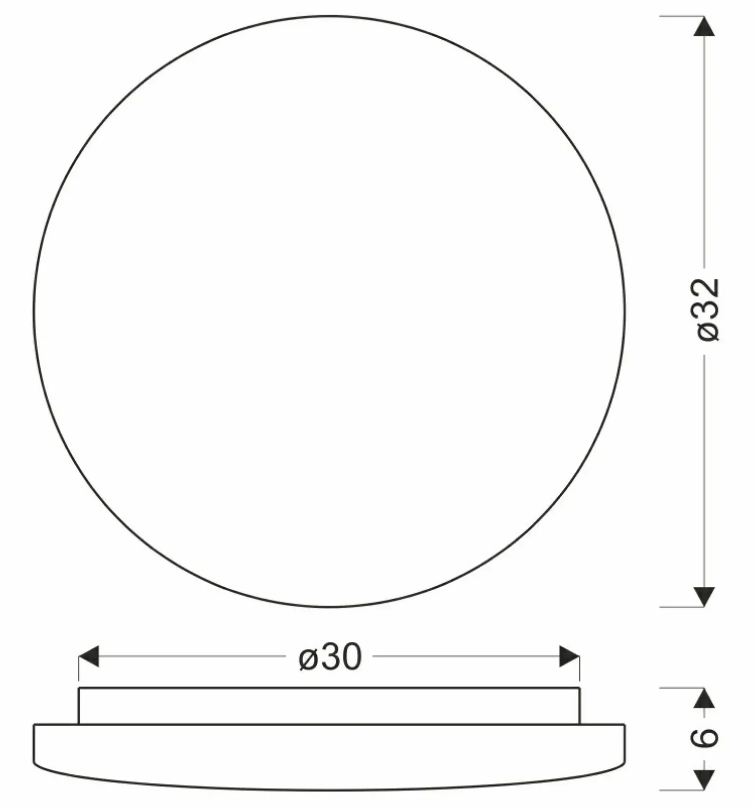 Sklep Kaja Plafon LED do klasycznego wnętrza ⌀32cm 13-28839 LINDA | Kaja