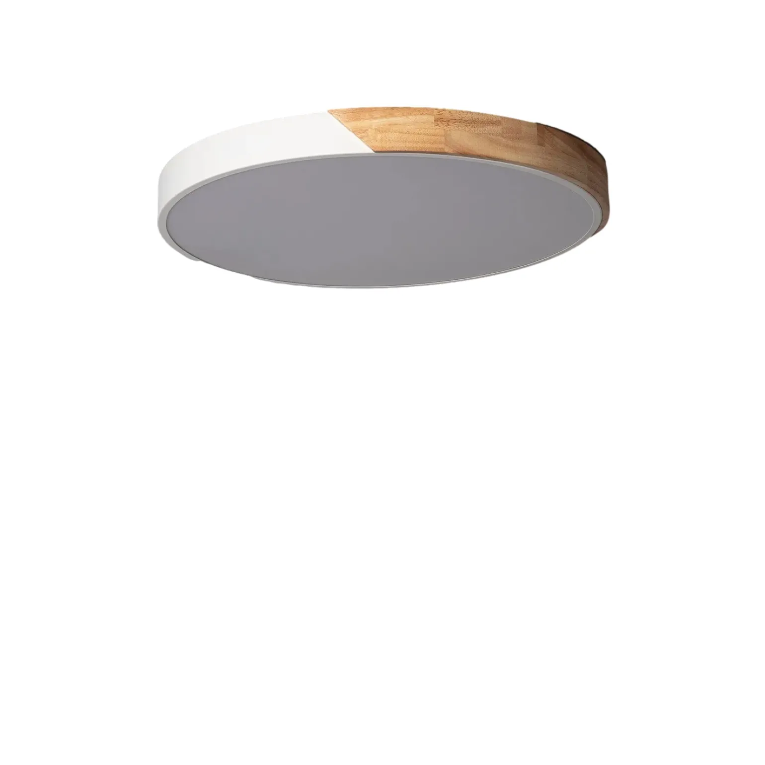 Sklep Kaja Plafon LED z dodatkiem drewna ⌀50cm ABR-PLOL-B-40W LAGIO | Kaja