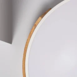 Sklep Kaja Plafon LED z dodatkiem drewna ⌀50cm ABR-PLOL-B-40W LAGIO | Kaja