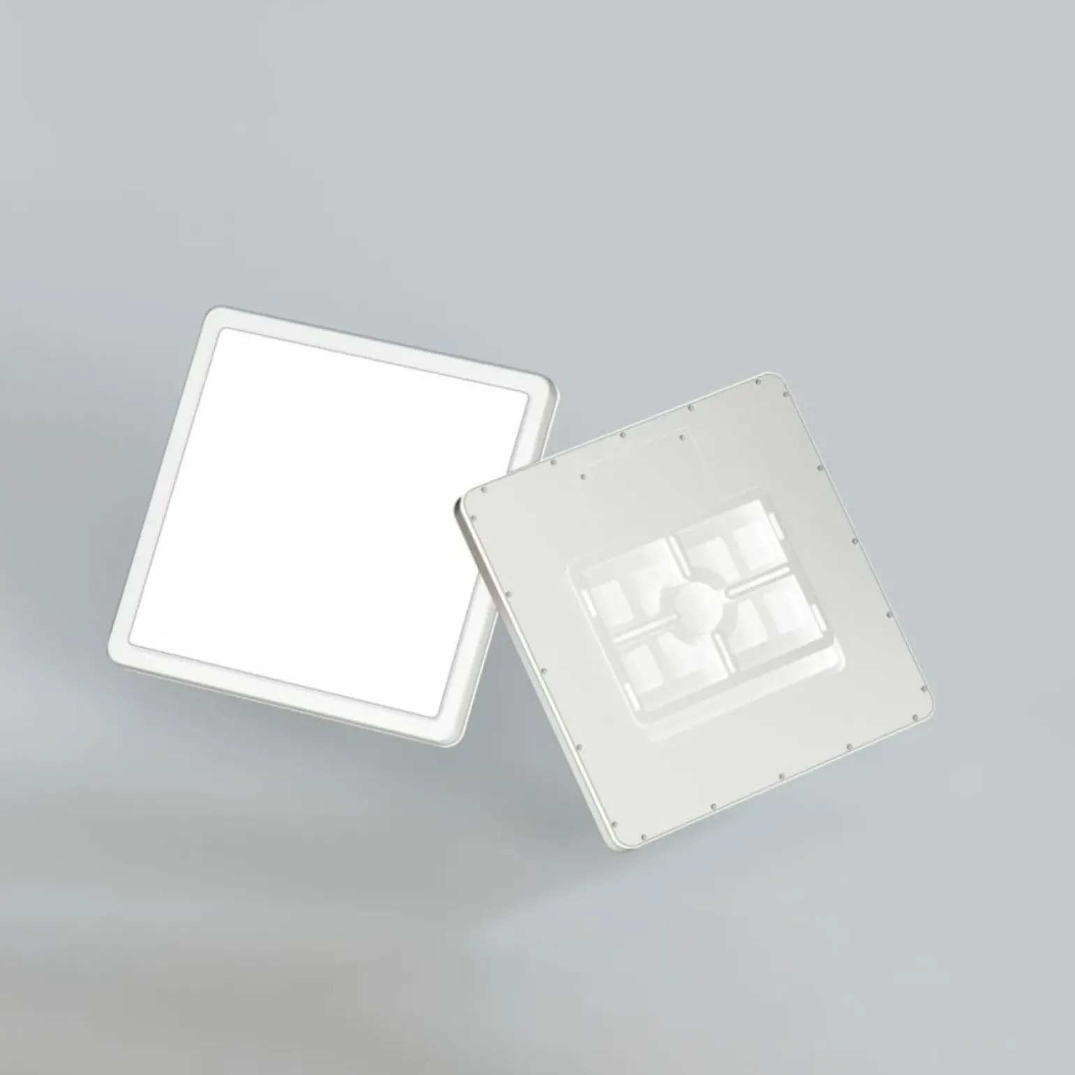 Sklep Kaja Plafon LED ze świecącą ramką 30x30 PLF-39573-300S-28W-WH ALERIA | Kaja