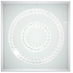 Sklep Kaja Plafon LED ze zdobionym kloszem 29x29 10-64493 LUX | Kaja Oświetlenie