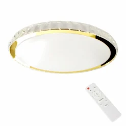 Sklep Kaja Plafon LED ze zmienną barwą ML8130 LAYLA ŚCIEMNIALNY + PILOT | Kaja