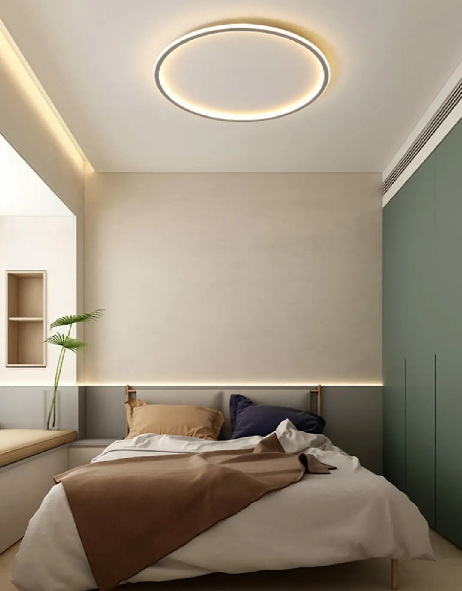 Sklep Kaja Plafon LED ze zmiennym światłem ABR-PLO-36W-50CM-CCT CERCHIO | Kaja