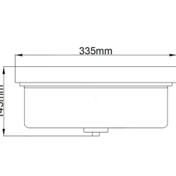 Sklep Kaja Plafon na dwie żarówki, IP44 DL-KINCAID-F-M z serii KINCAID