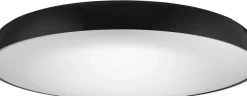 Sklep Kaja Plafon natynkowy do salonu ⌀41cm AZ2736 CORTONA 4000K BLACK | Kaja