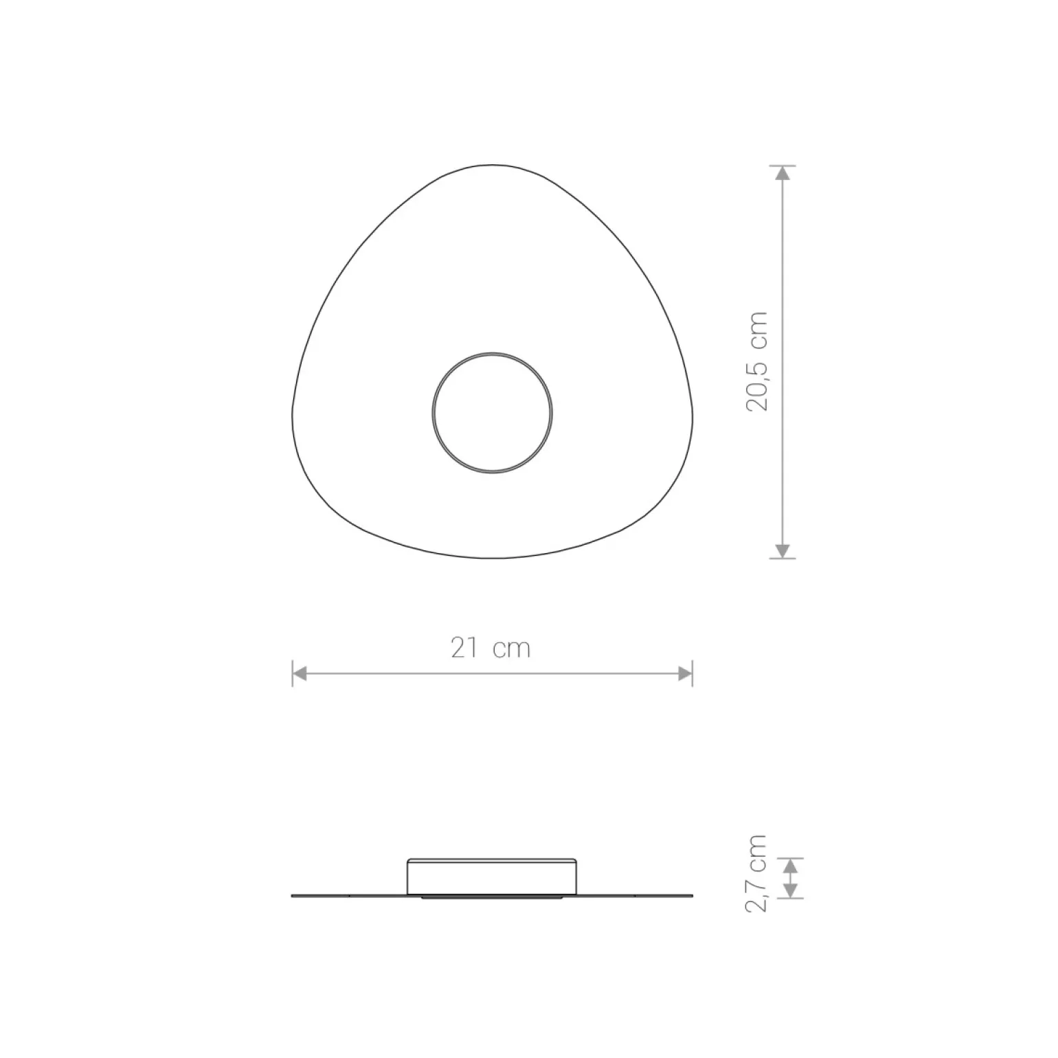 Sklep Kaja Plafon, oprawa natynkowa, jedno źródło światła 8305 | Kaja Oświetlenie