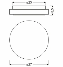 Sklep Kaja Plafon z imitacją kryształów, do sypialni 13-33963 RABEL | Kaja