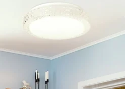 Sklep Kaja Plafon z imitacją kryształów, do sypialni 13-33963 RABEL | Kaja