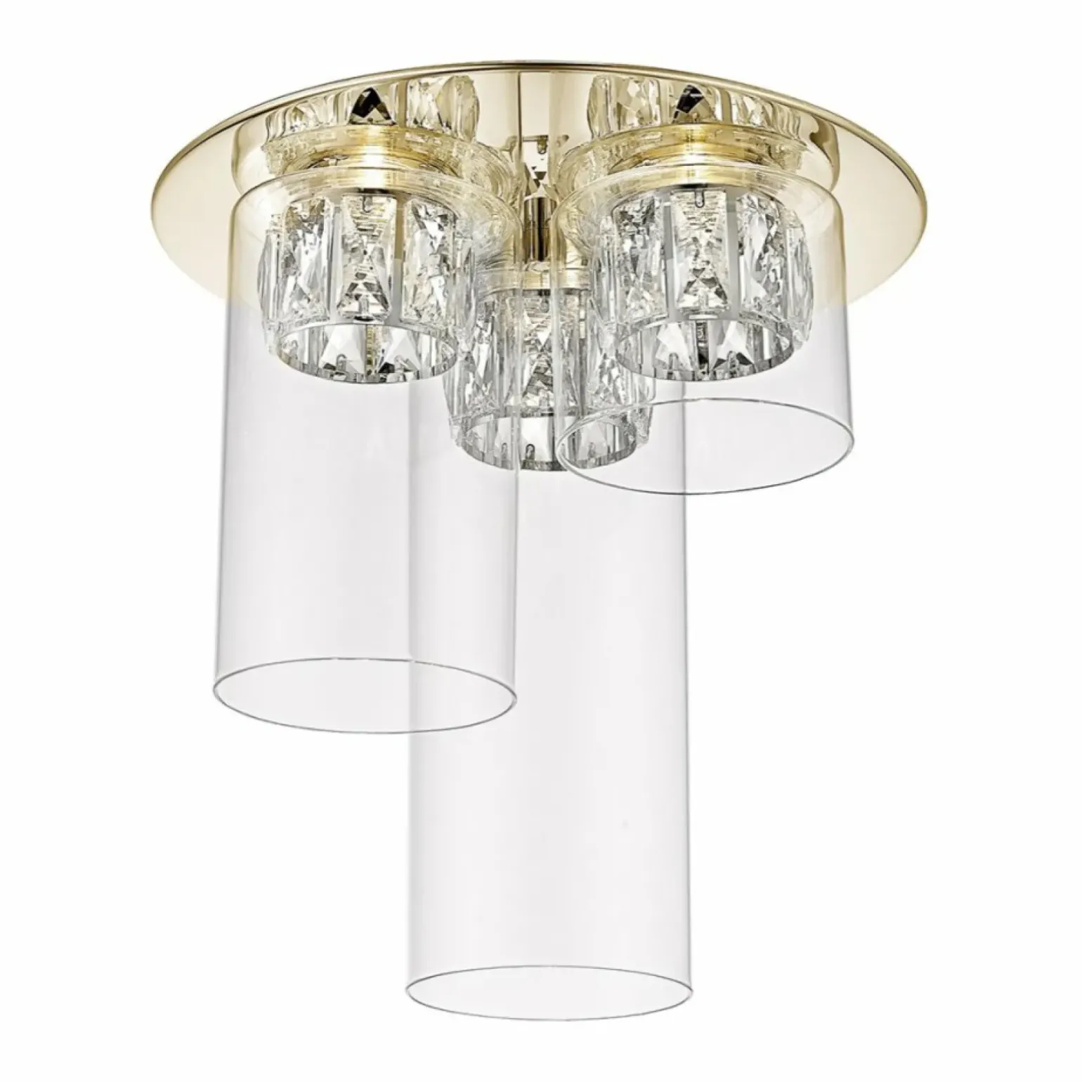 Sklep Kaja Plafon z kryształkami, do sypialni C0389-03F-F7AC GEM | Kaja