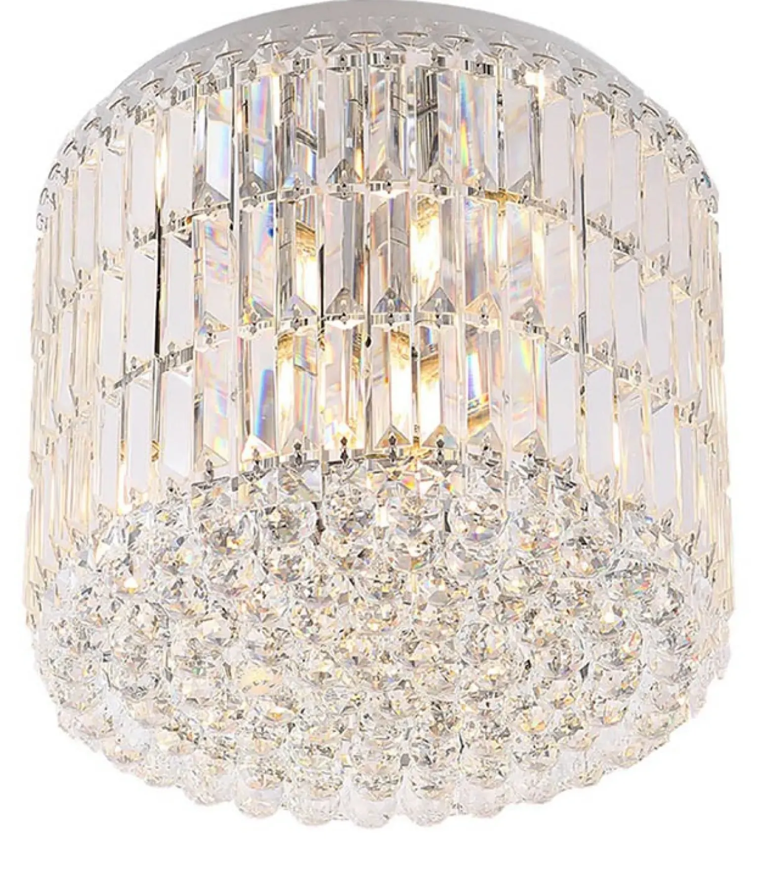 Sklep Kaja Plafon z kryształków Ø40cm, do sypialni MX C0127 PUCCINI | Kaja