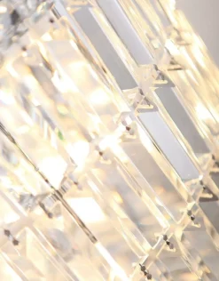 Sklep Kaja Plafon z kryształków Ø40cm, do sypialni MX C0127 PUCCINI | Kaja