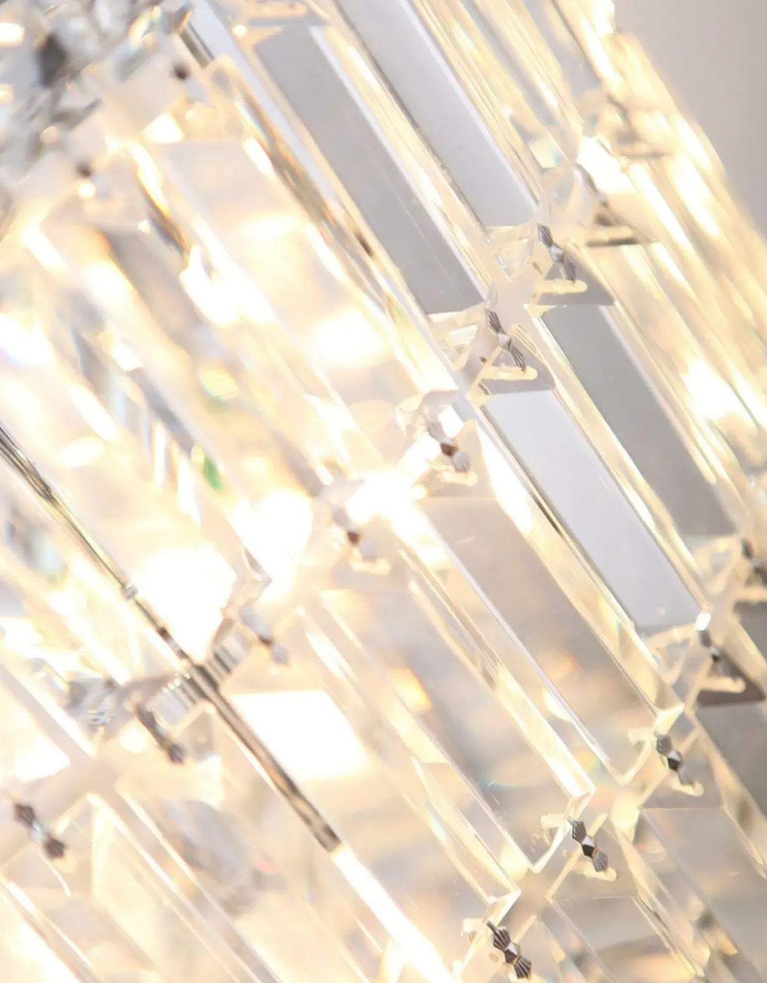 Sklep Kaja Plafon z kryształków Ø40cm, do sypialni MX C0127 PUCCINI | Kaja