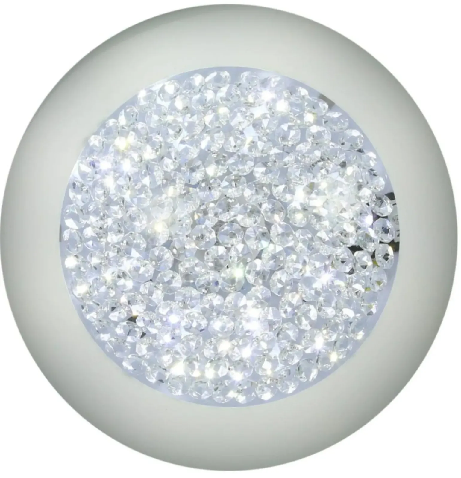 Sklep Kaja Plafon z kryształowym kloszem 14-64226 PRISTINA | Kaja Oświetlenie