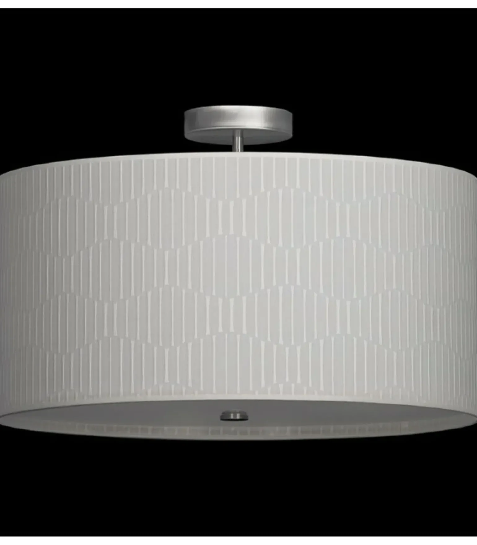 Sklep Kaja Plafon z okrągłym abażurem ⌀50cm do sypialni 67834 ONDE | Kaja