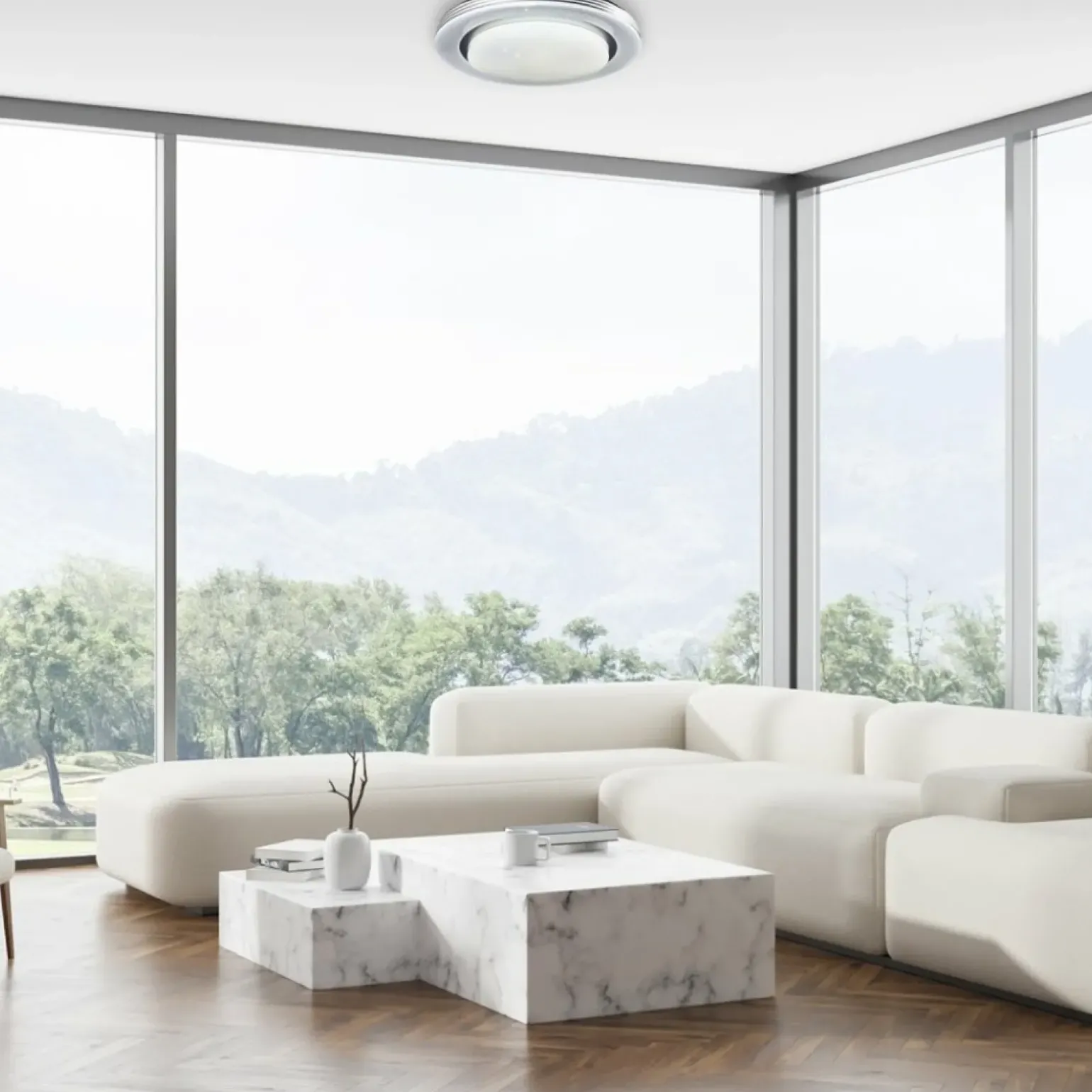 Sklep Kaja Plafon ze zintegrowanym LED-em o mocy 48W ML6408 z serii KELLY | Kaja Oświetleni