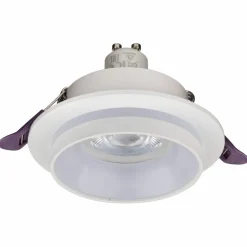 Sklep Kaja Podtynkowe oczko, okrągła lampa wpustowa TK 6921 JET WHITE | Kaja