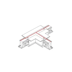 Sklep Kaja Podtynkowy łącznik T lewy 3-fazowy 8248 CTLS RECESSED CONNECTOR | Kaja