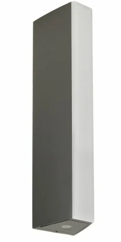 Sklep Kaja Podużny kinkiet elewacyjny, dwa źródła światła M1401 DG z serii TIN | Kaja Oświe