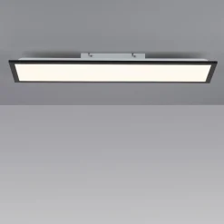 Sklep Kaja Podłużny plafon LED o ciepłej barwie światła 14741-18 z serii FLAT
