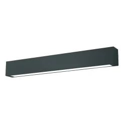 Sklep Kaja Podłużny, wąski plafon LED 63cm LP-7001/1C BK-63 18 CCT IBROS | Kaja