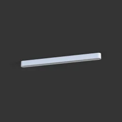 Sklep Kaja Podłużny, zaokrąglony plafon, w kolorze bieli 7546 | Kaja Oświetlenie