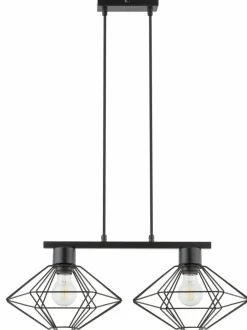 Store Podwójna, druciana lampa wisząca do kuchni SIG 40558 z serii VARIO CZ Żyrandole Nowoczesne