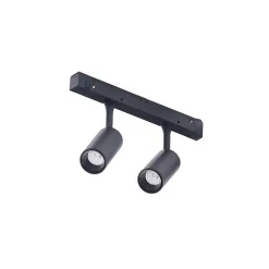 Sklep Kaja Podwójna głowica LED do szyny 1-fazowej AZ4592 NIKKI | Kaja