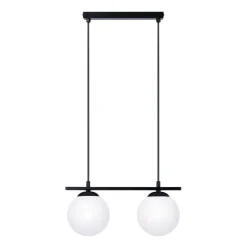 Outlet Podwójna, kulista lampa wisząca do jadalni ZM 1208 GLOBE | Kaja Żyrandole Nowoczesne