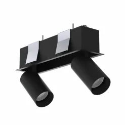 Sklep Kaja Podwójna lampa podtynkowa z reflektorami 10460 MONO DEEP | Kaja