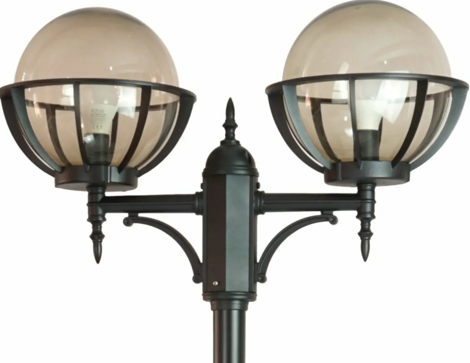 Sklep Kaja Podwójna lampa stojąca, klosze w koszyczkach OGMWN 2 KPO 250