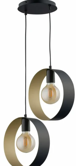 Best Podwójna lampa wisząca na ozdobne żarówki SIG 32284 z serii HAPPY Żyrandole Nowoczesne