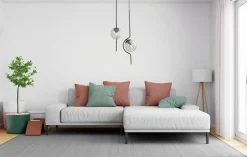 Sale Podwójna lampa wisząca, nowoczesny design K-5332 z serii NEVA Żyrandole Nowoczesne