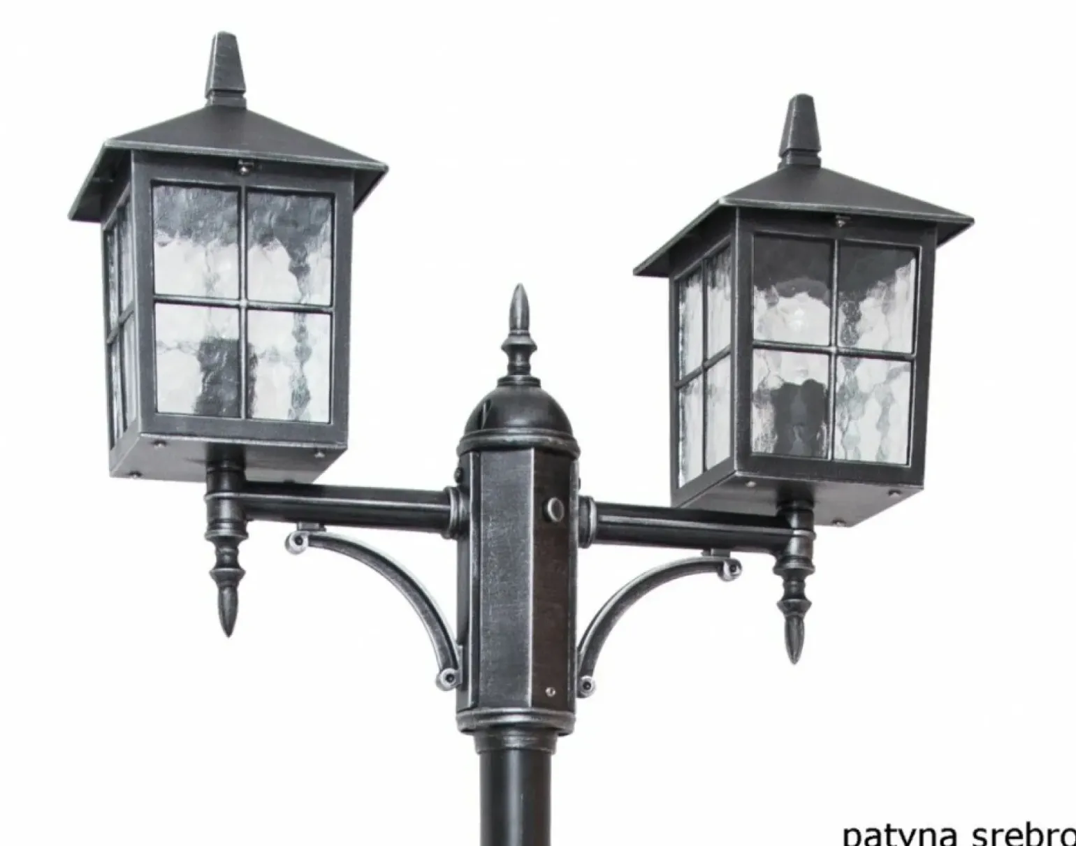 Sklep Kaja Podwójna lampa zewnętrzna, do parków OGMWN 2 KW z serii WENECJA | Kaja Oświetlen