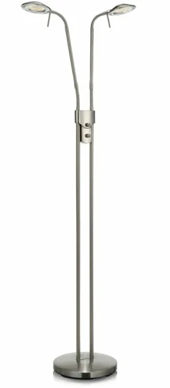 Sklep Kaja Podwójna ledowa lampa podłogowa do czytania 105583 | Kaja Oświetlenie