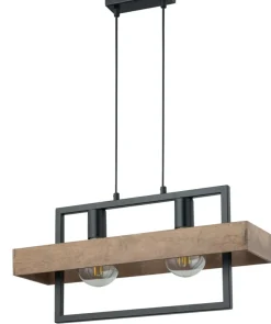 Cheap Podwójna, rustykalna lampa wisząca do kuchni SIG 32216 z serii ROBIN Żyrandole Nowoczesne